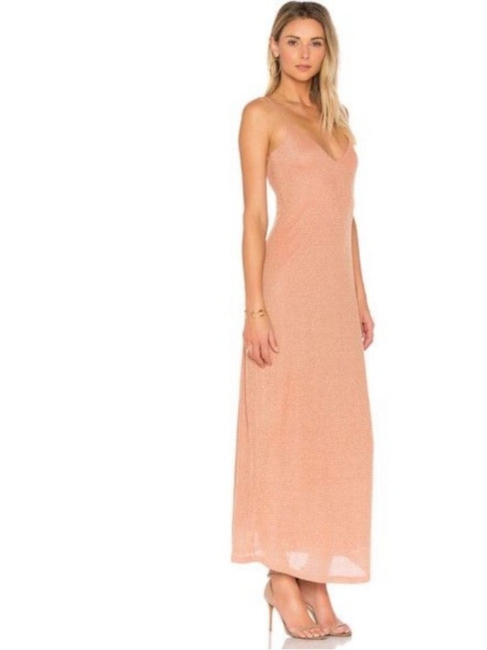 Privacy Please Baltic Slip Dress in Sparkly pink - Size M